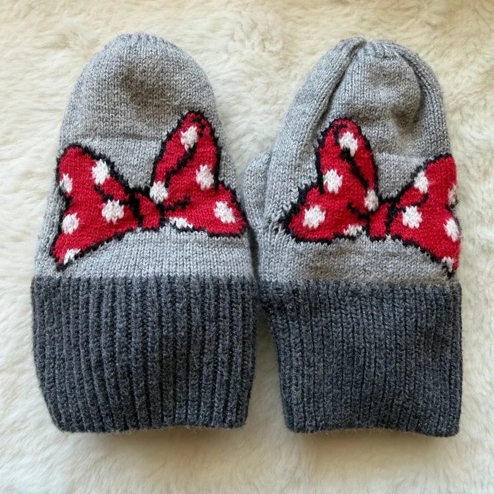 Baby Gab Disney Minnie Mouse Bow Mittens - XS/S